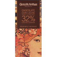Xocolata Amatller Ghana Llet Bourbon 32% 70 Gr - 36374