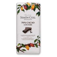 Xocolata Simón Coll Amb Nibs 70% Cacau 85 Gr - 36428