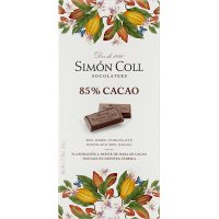 Xocolata Simón Coll 85% Cacau 85 Gr - 36429