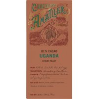 Chocolate Amatller Uganda 81% Cacao 70 Gr - 36446