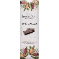 Chocolatina Simón Coll Barco 99% Cacao 25 Gr - 36461