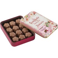 Flores De Chocolate Amatller Frambuesa Leche Lata 72 Gr Display 5 U - 36510