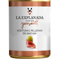 Aceitunas La Explanada Rellena Anchoa Lata 200 Gr - 36533