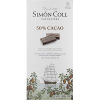 Chocolate Simón Coll Bitter 50% Cacao Tableta 85 Gr - 36585