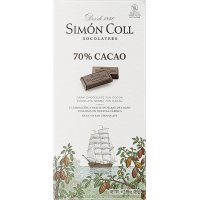 Chocolate Simón Coll 70% Cacao Tableta 85 Gr - 36587