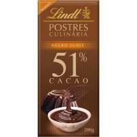 Xocolata Lindt Postres 51% Cacau Rajola 2.3 Kg - 36601