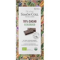 Xocolata Simón Coll Eco 70% Cacau Rajola 85 Gr - 36604