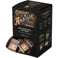 Chocolatinas Napolitanas Amatller 70% Cacao Dispensador 5 Gr 100 U - 36608