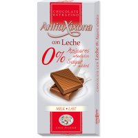 Chocolate A.xix.premium C/leche S/azucar 125g(30u) - 36650