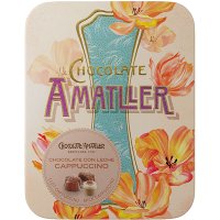 Flors De Xocolata Amatller Cappuccino Amb Llet Llauna 72 Gr Display 5 U - 36662