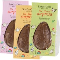 Ous De Xocolata Simón Coll Sorpresa Amb Llet 120 Gr - 36726