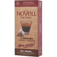 Cafè Novell Residu 0 Intens Compostables 10 Capsules - 36785