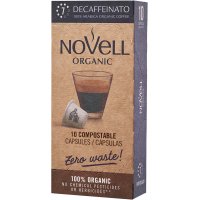 Café Novell Residuo 0 Descafeinado Compostables 10 Capsulas - 36786