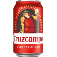 Cerveza Cruzcampo Lata 33 Cl Bandeja - 379