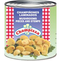 Champiñon Laminado Champizza 3kg Lata - 3852