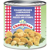 Champiñon Champizza Laminado Lata 3 Kg - 3852