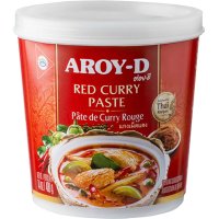 Curry Rojo Aroy-d Pasta Bote Plastico 400 Gr - 40055