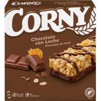 Barritas De Cereales Corny Chocolate Con Leche 25 Gr 10 Est De 6u - 40061