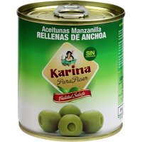 Olives Karina Farcides Anxova 180/200 Llauna 2.3 Kg - 40089