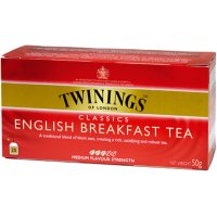 Tè Twinings English Breakfast Filtre 25 Unitats - 40816