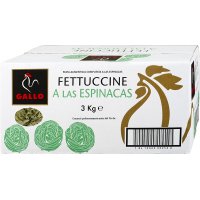 Fettucines Gallo Espinacs Caixa 3 Kg - 40848