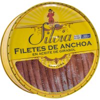 Anchoas Sílvia Aceite Vegetal Lata Ro-1000 - 40912