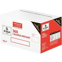 Lasañas El Pavo Instantanea Caja 4 Kg 360 Placas - 40960