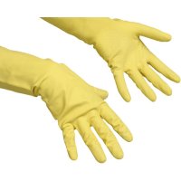 Guantes Vileda Contract Amarillo Mediano Pack 10 - 4113