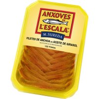 Anchoas Anxoves De L Escala Aceite Girasol 500/700gr 120 U - 41749