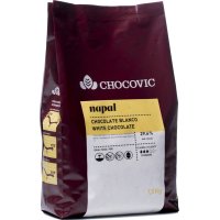 Cobertura Chocovic Nepal 29.6% Blanco 1.5 Kg - 42755