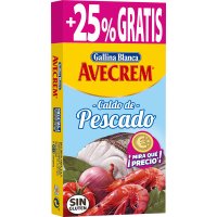 Caldo Gallina Blanca Avecrem Pescado 10x10 Gr 8 Past + 2 De Regalo - 42976