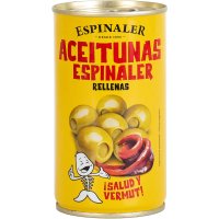 Olives Espinaler Farcides Anxova Llauna 350 Gr - 43253