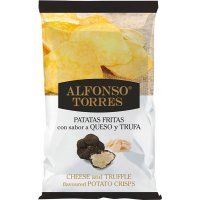 Patatas Fritas Alfonso Torres Trufa Y Queso 0º Bolsa 120 Gr - 43288