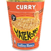 Fideos Orientales Yatekomo Curry Cup 61 Gr - 43343