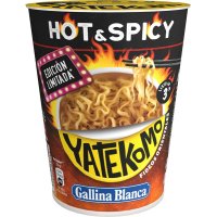 Fideos Orientales Yatekomo Cup Hot & Spicy 60 Gr - 43348