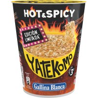 Fideus Orientals Yatekomo Hot & Spicy Cup 60 Gr - 43348