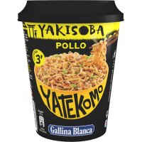 Fideos Orientales Yatekomo Yakisoba Pollo Cup 93 Gr - 43353