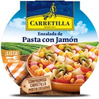 Ensalada De Pasta Carretilla Con Jamón Bandeja 240 Gr - 43366