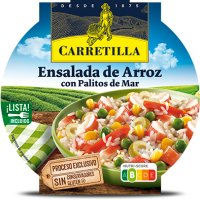 Ensalada De Arroz Carretilla Con Palitos De Mar Bandeja 240 Gr - 43367