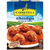 Albóndigas Carretilla Con Salsa De Tomate Bandeja 300 Gr - 43387