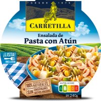 Ensalada De Pasta Carretilla Con Atún Bandeja 240 Gr - 43391