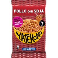 Fideos Orientales Yatekomo Bag Pollo Con Soja 82 Gr - 43454