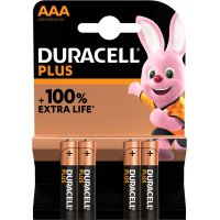 Piles Duracell Plus Aaa Lr03 Blister - 44865