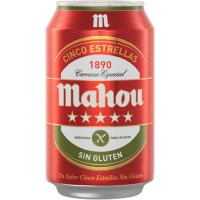 Cerveza Mahou Sin Gluten 5.5º Lata 33 Cl - 4559