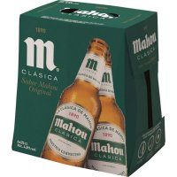 Cerveza Mahou Clásica 4.8º 1/4 Pack 6 Sr - 4561