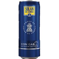 Agua Solán De Cabras Con Gas Lata 33 Cl - 4576