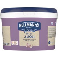 Salsa Hellmann's Alioli Cubo 3 Kg - 45857