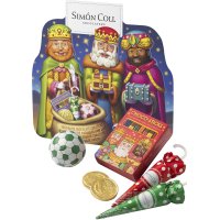 Chocolate Simón Coll Figura Reyes Magos Surtido 57 Gr - 45876