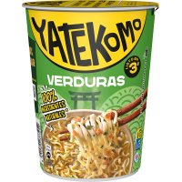 Fideos Orientales Yatekomo Verduras Cup 60 Gr - 45940