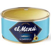 Sardinetes El Menú En Oli De Gira-sol 85/120 Llauna Ro 990 Gr - 45970